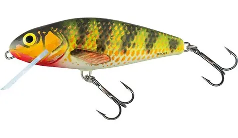 Salmo Wobler Perch Floating 8cm Holographic Perch