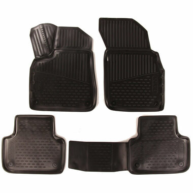 SIXTOL 3D Gumové koberce AUDI Q8 | 2018-> |  SUV | Evropa 