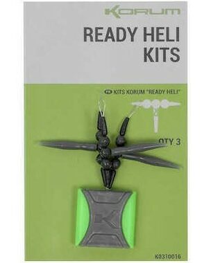 KORUM Montáž Ready Heli Kits 3ks