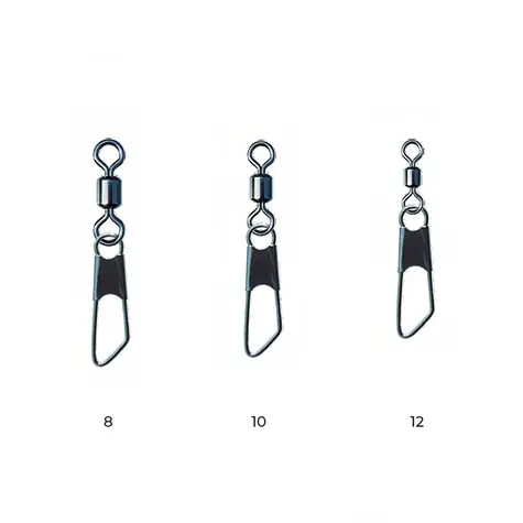 Nytro Karabinka s obratlíkem Connex Feeder Swivel with Safety Snap Velikost 14