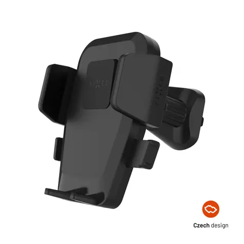 FIXED Univerzální držák do auta Iconiq Lock s úchytem do ventilační mřížky černý