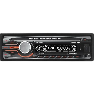 SENCOR SCT 3018MR / DIN / autorádio / USB / SD / MMC