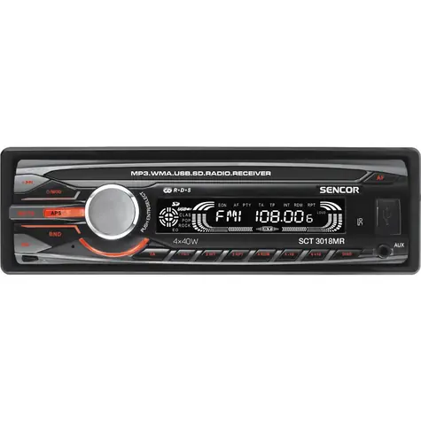 SENCOR SCT 3018MR / DIN / autorádio / USB / SD / MMC