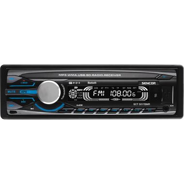 SENCOR SCT 5017BMR / DIN / autorádio / USB / SD / BT