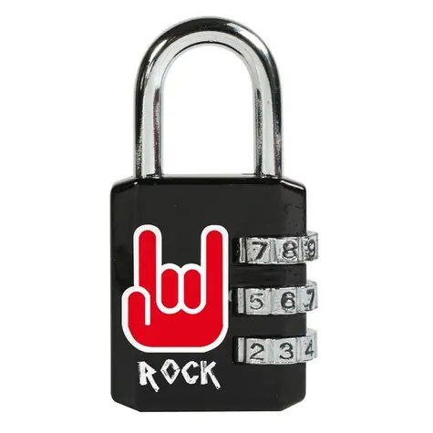 Master Lock 1509EURDROCK / Kombinační visací zámek - 30mm