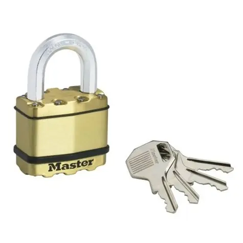 Master Lock M5BEURD Mosazný visací zámek - Excell - 50mm
