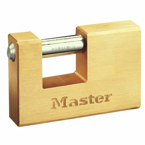 Master Lock 608EURD Obdélníkový visací zámek pro všeobecnou ochranu - 85mm