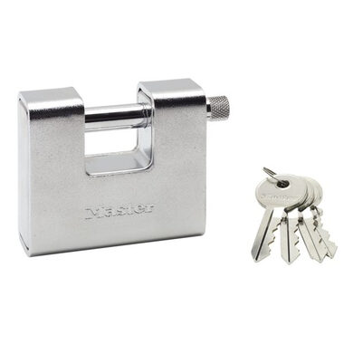 Master Lock 680EURD Obdélníkový visací zámek pro zvýšenou ochranu - 80mm