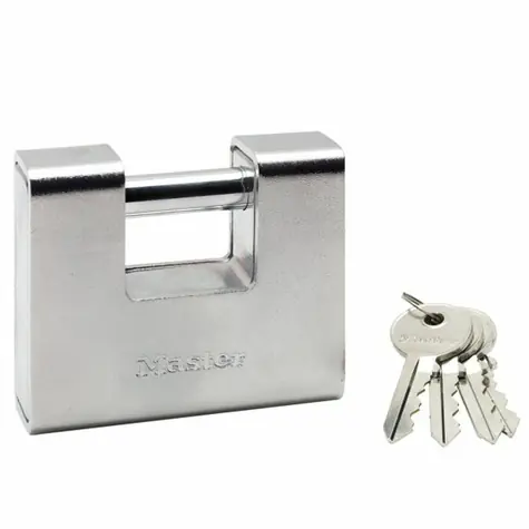 Master Lock 690EURD Obdélníkový visací zámek pro zvýšenou ochranu - 90mm