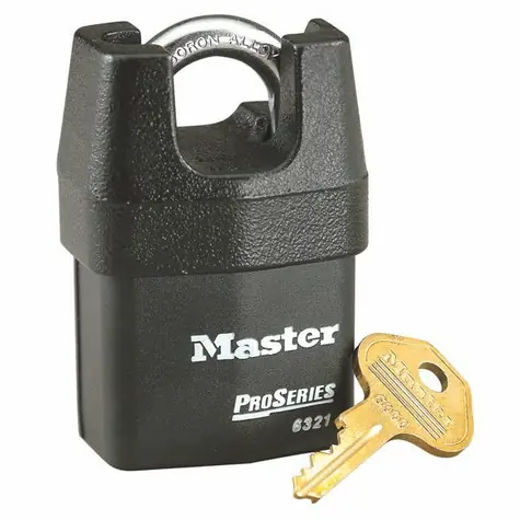 Master Lock 6321EURD Visací zámek PRO se zapuštěným třmenem - 54mm
