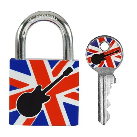 Master Lock 3430EURDGUITAR Visací zámek z pevného hliníku - 30mm
