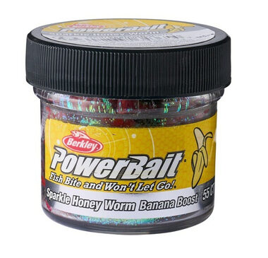 Berkley Gumová nástraha Powerbait Power Honey Worm 2,5cm Red/Scales