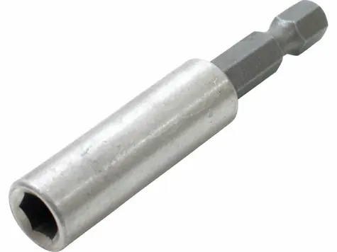 EXTOL-PREMIUM Držák hrotů do vrtačky nerez 1/4"x60mm / CrV
