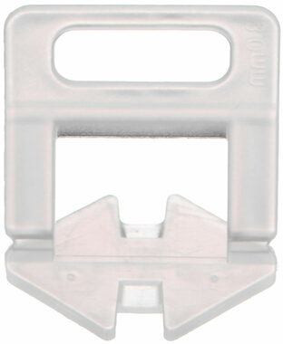 SIXTOL LEVEL SYSTEM T-HOLD 3mm - Sada nivelačních spon 500ks