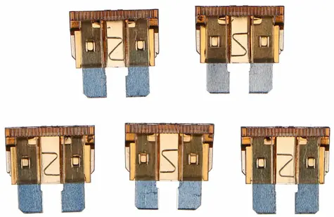 SIXTOL MECHANIC FUSE SET 7.5A 100ks / Sada nožových automobilových pojistek 