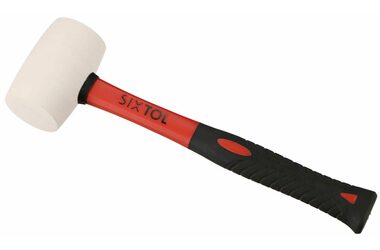 SIXTOL TPR HAMMER 450 bílá / Gumová palička / 450g / 330mm