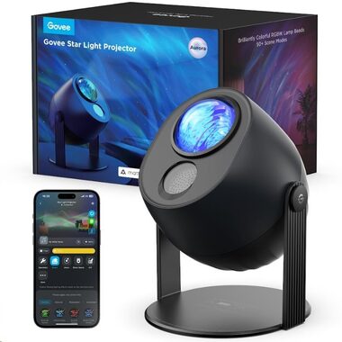 Govee Star Light Dekorativní LED projektor / 15W / BT / Wi-Fi / Matter