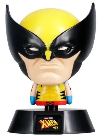 Paladone Marvel Wolverine Icon Light / Stolní lampa / 12 cm / 2× AAA baterie 