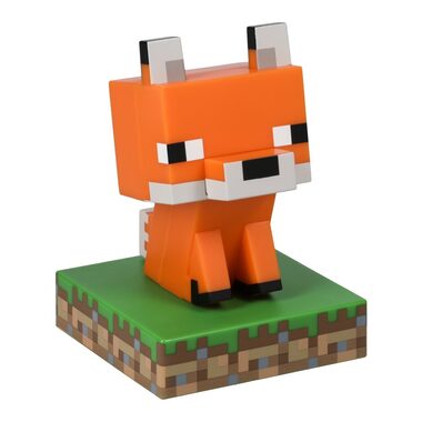 Paladone Minecraft Fox Icon Light / Stolní lampa / 11 cm / 2x AAA baterie 