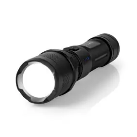 Nedis LED svítilna / Napájení z baterie / 3.7 V DC / 10 W / N/A / Včetně baterií / Dobíjecí /  1000 lm 