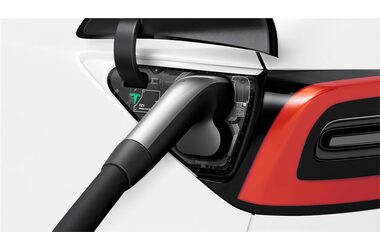Spigen Charge Port Wrap fólie na nabíjecí port pro Tesla Model 3 (2021-2023)/Y zero one