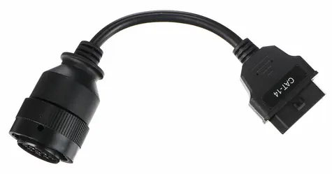 SIXTOL MECHANIC CABLE 9 OBD-II redukce 14-pin pro vozy CAT Caterpillar 