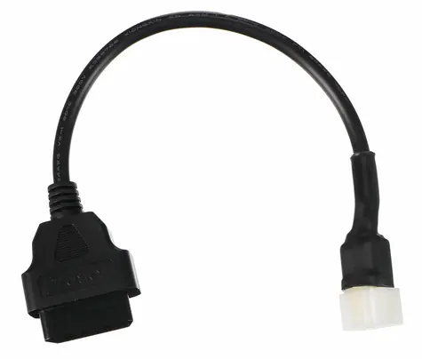 SIXTOL MECHANIC CABLE 12 OBD-II redukce 6-pin pro moto Delphi 