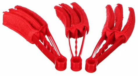 SIXTOL CAR DETAILING VENT BRUSH 3 / Sada kartáčů pro čištění klimatizace auta / 3ks 
