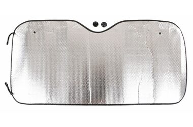 SIXTOL CAR SUNSHADE 5 / Sluneční clona na přední okno auta / 130 x 60 cm 