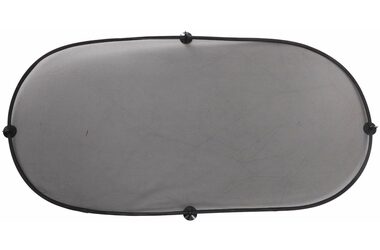 SIXTOL CAR SUNSHADE 8 / Sluneční clona s přísavkou na okno auta / 100 x 50 cm 