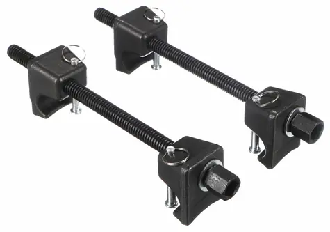 SIXTOL MECHANIC SPRING SET 4 / Stahovák pružin se závlačkou / heavy-duty / 380mm / 2ks 