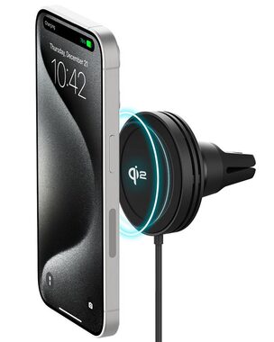iOttie Velox MagSafe Qi2 univerzální držák do auta s bezdrátovou nabíječkou / uchycení do ventilační mřížky