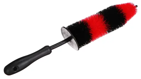 SIXTOL Kartáč na čištění ráfků kol auta CAR DETAILING TIRE BRUSH S / průměr 7 cm