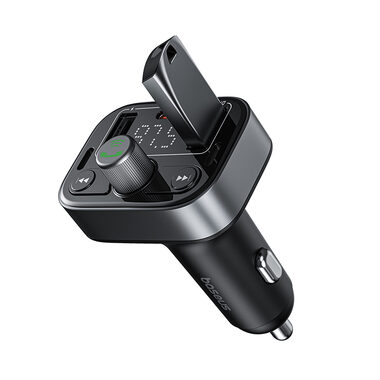 Baseus S09 Pro Bluetooth FM Transmiter černá