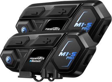 Fodsports M1-S Pro Interkom pro motocykly 2 ks / dosah 2000 m / 300h 
