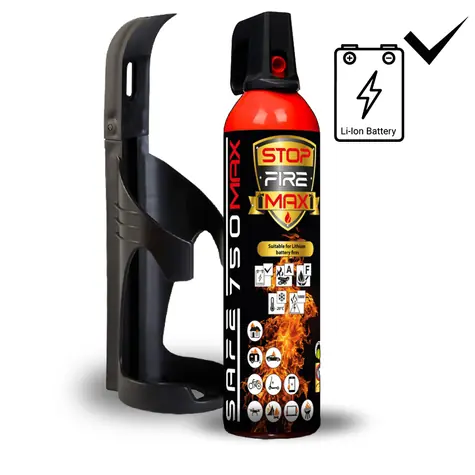 SAFE 750 MAX Hasicí sprej + držák SAFE75C