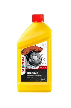 SHERON Brzdová kapalina DOT3 500 ml