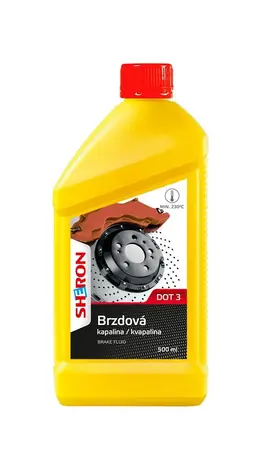 SHERON Brzdová kapalina DOT3 500 ml