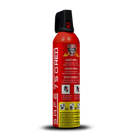SAFE 750 RED Hasicí sprej 