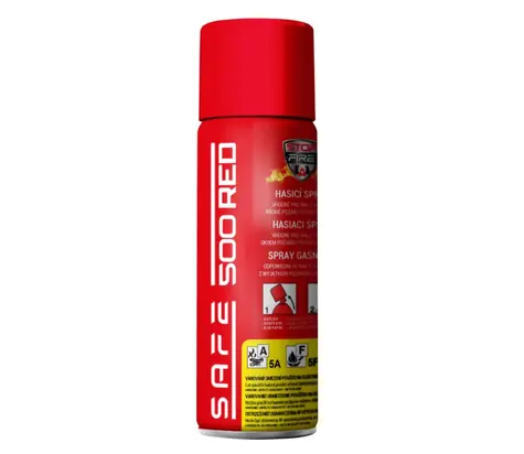 SAFE 500 RED Hasicí sprej 