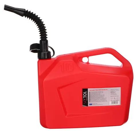 SIXTOL MECHANIC FUEL CANISTER RED 10L červený / Kanystr plastový 
