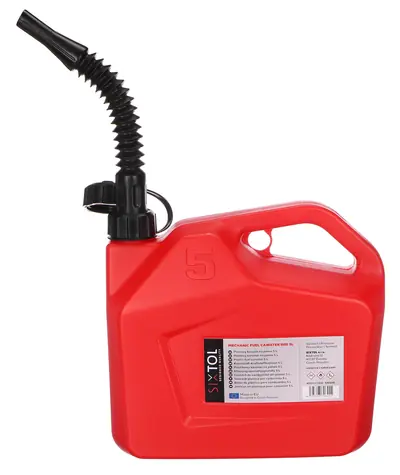 SIXTOL MECHANIC FUEL CANISTER RED 5L červený / Kanystr plastový 