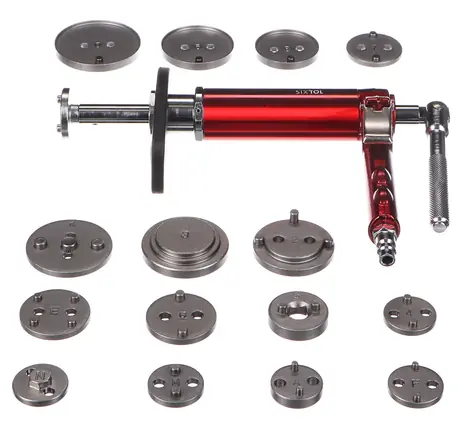 SIXTOL MECHANIC BRAKE SET PNEU 16 / Pneumatický stlačovák brzdových pístů / sada 16ks 