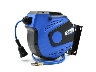 GEKO Samonavíjecí buben s tlakovou hadicí 14m / 6.5x10mm 