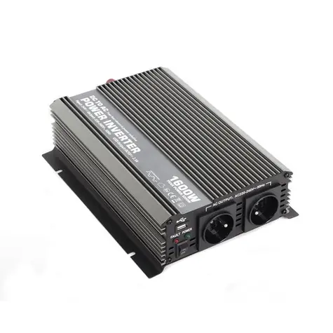 TSS Group CAR1600 Měnič napětí z 12V na 230V + USB / 1600W