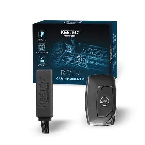 Keetec RIDER bezkontaktní imobilizér pro blokování tlačítka START/STOP