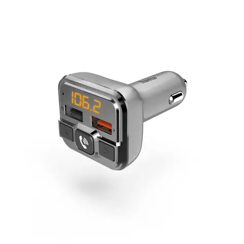 Hama Bluetooth FM transmitter pro autorádio / 2x USB / mSD