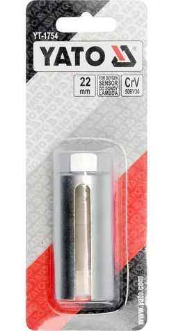 YATO YT-1754 / Klíč nástrčný na lambda sondu 22 mm 1/2"