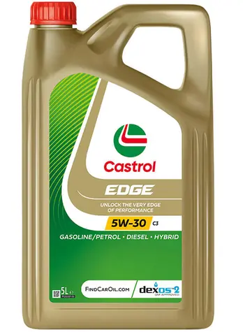 Castrol Edge Titanium FST 5W-30 C3 5 L / Syntetický motorový olej 