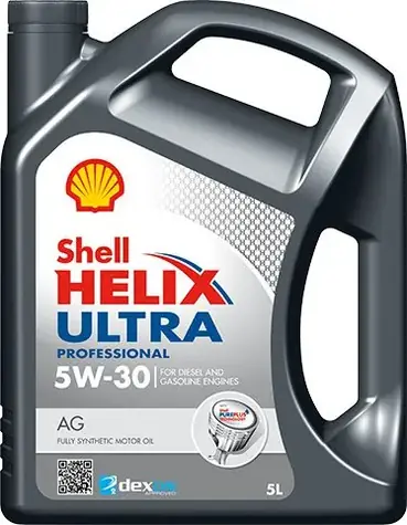 Shell Helix Ultra Professional AG 5W-30 5 L / Syntetický motorový olej 